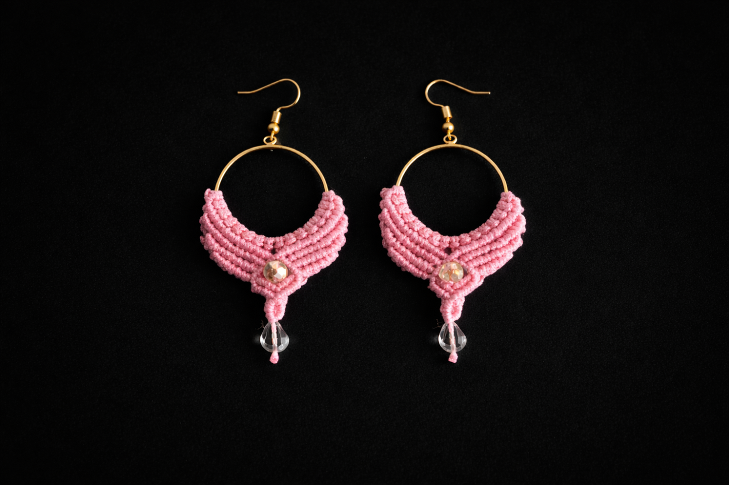 Boho Macrame Earrings