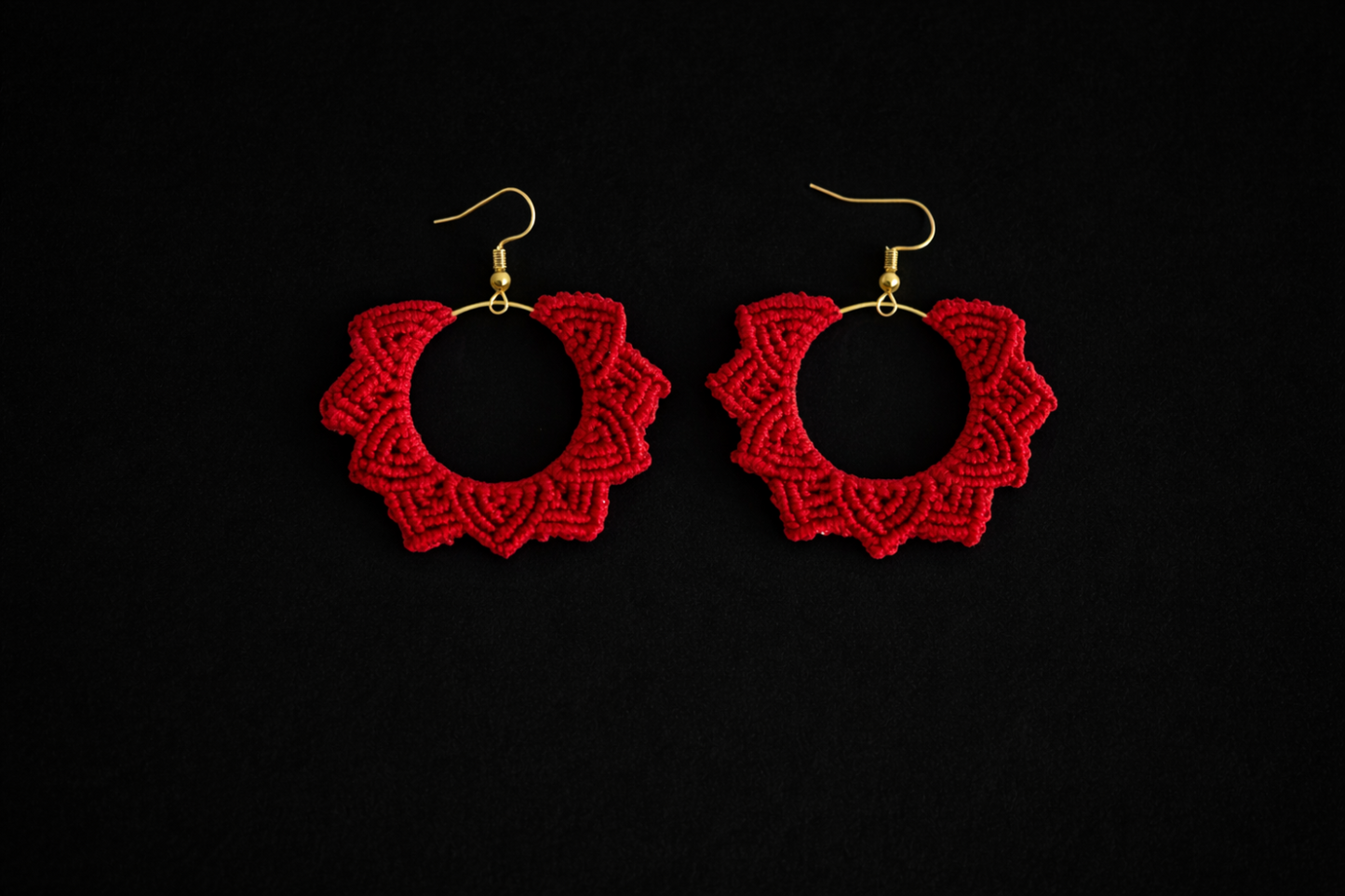 Handmade Macrame Earrings