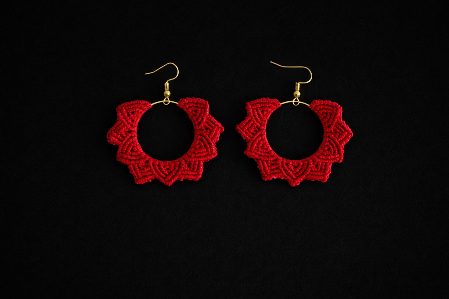 Handmade Macrame Earrings