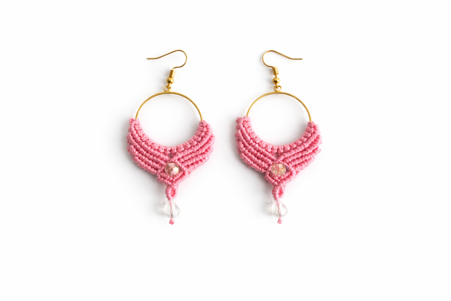 Boho Macrame Earrings
