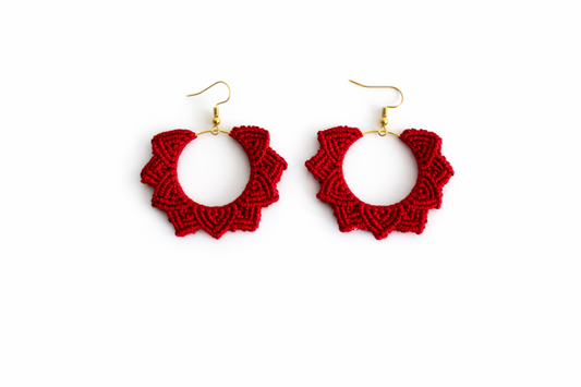 Handmade Macrame Earrings
